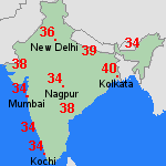 Forecast Mon Apr 22 India