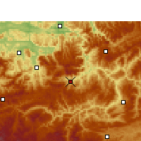 Nearby Forecast Locations - Gulin - Map