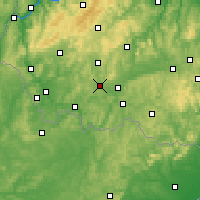 Nearby Forecast Locations - Neunkirchen - Map