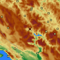 Nearby Forecast Locations - Prozor-Rama - Map