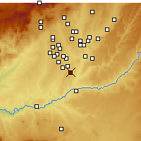 Nearby Forecast Locations - Valdemoro - Map