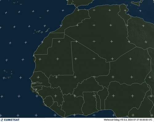 Satellite Image Visible Africa West Saturday 27 Jul 2024 10:30 IST