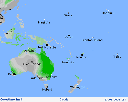 Duration of sunshine Forecast maps