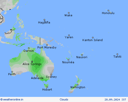 Duration of sunshine Forecast maps