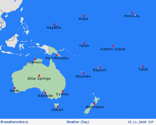 overview  Pacific Forecast maps